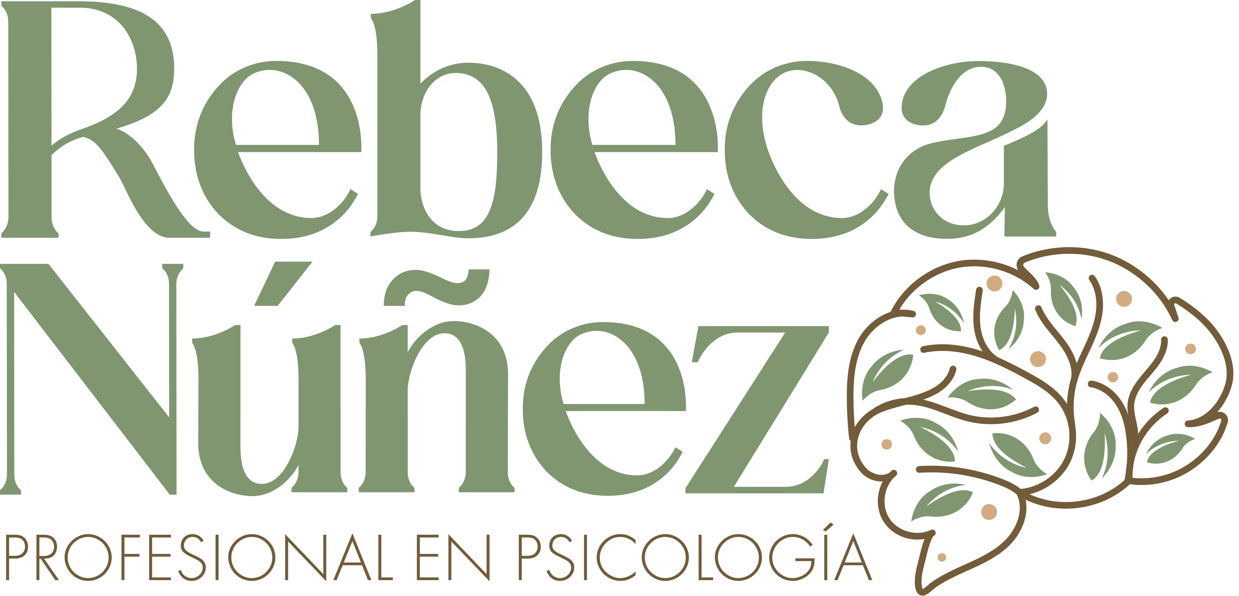 Rebeca Núñez - Profesional en Psicología
